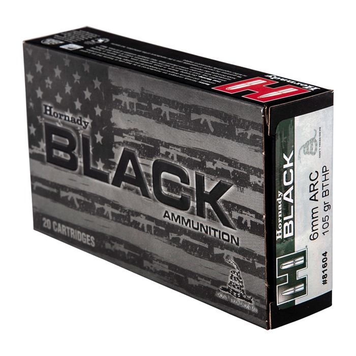 HORNADY - BLACK 6MM ARC AMMO