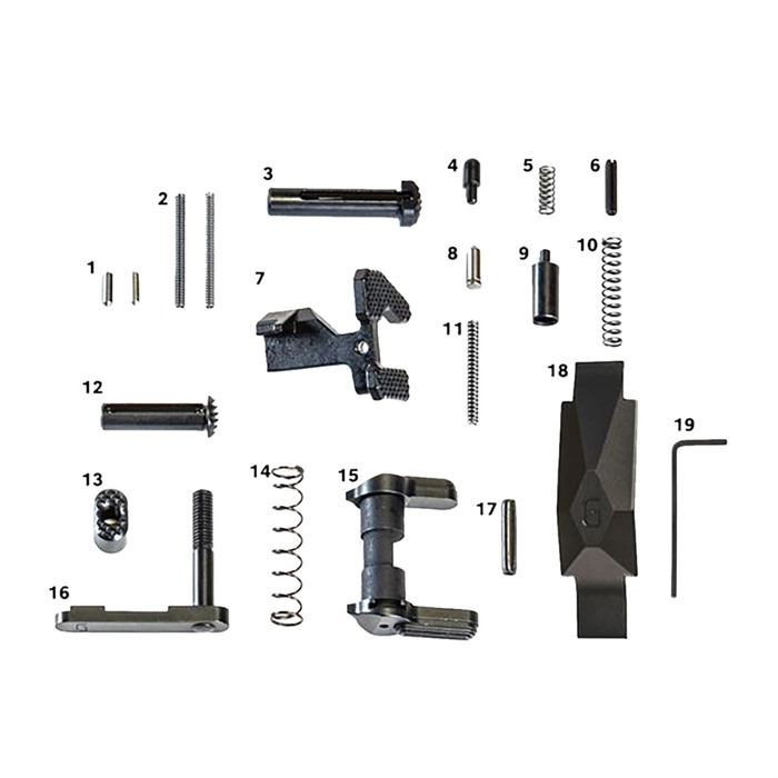 GEISSELE AUTOMATICS LLC - AR-15 ULTRA DUTY LOWER PARTS KITS