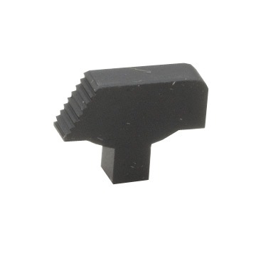 MGW - 1911 FRONT SIGHT ONLY SERRATED RAMP PLAIN BLK WIDE TENON