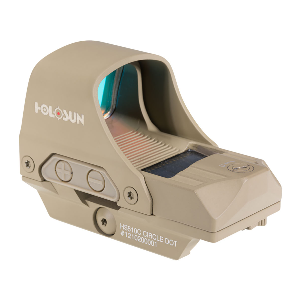 HOLOSUN HS510C SOLAR CIRCLE DOT OPEN REFLEX SIGHT | Brownells