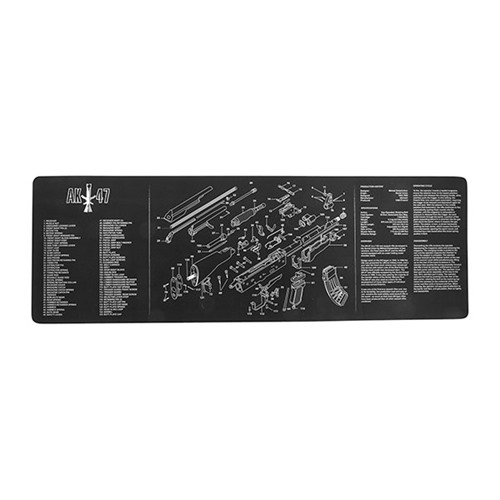 Gun Mat Bullets TEK MAT LONG GUN MATS