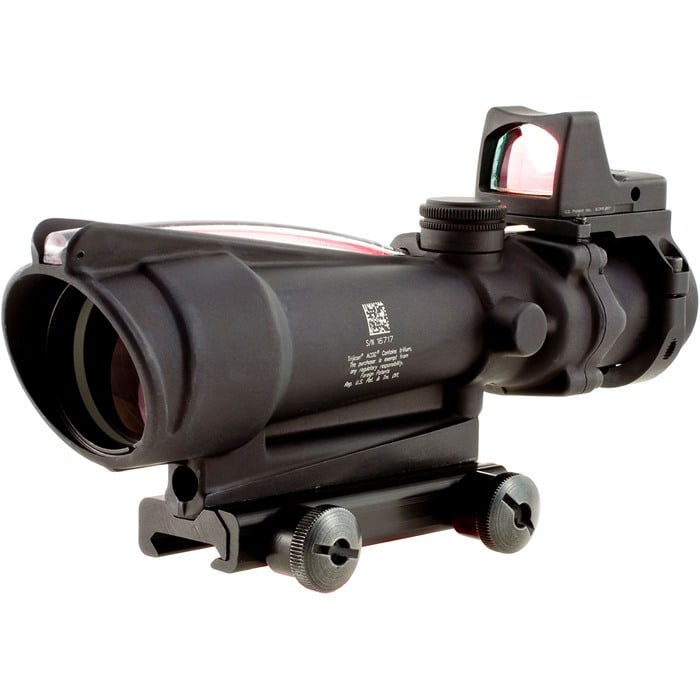 TRIJICON ACOG BAC 3.5X35MM FIXED RIFLE SCOPE WITH RM01 RMR | UPC ...