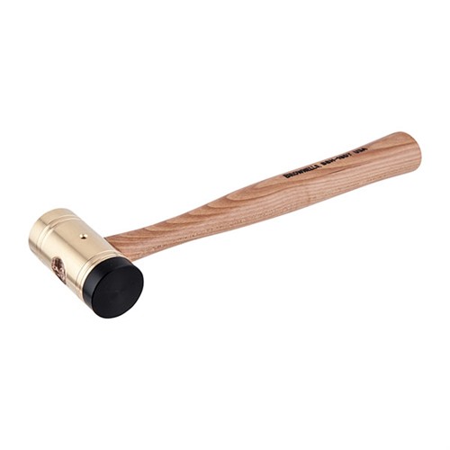 BROWNELLS - PREMIUM 1 1/4&quot; DELRIN TIPPED BRASS HAMMER