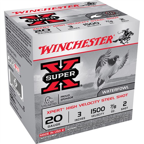 WINCHESTER - SUPER-X WATERFOWL XPERT HIGH VELOCITY STEEL 20 GAUGE AMMO