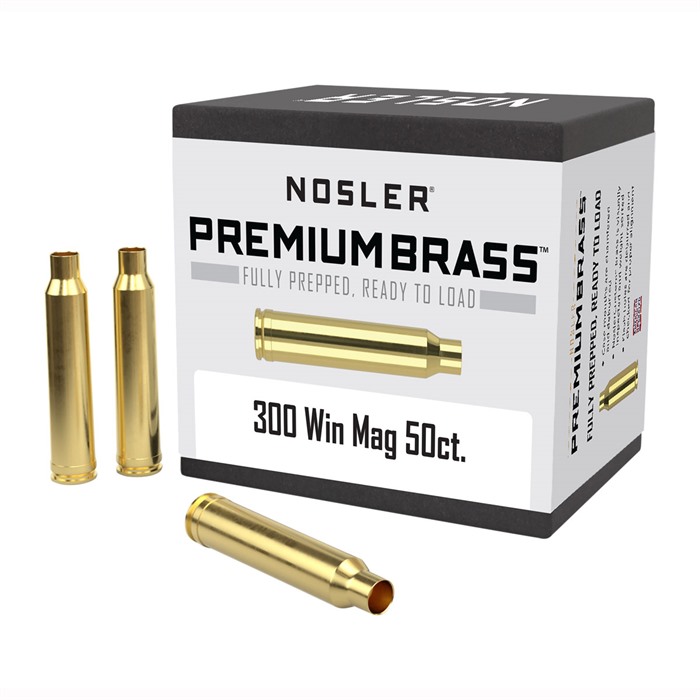 NOSLER, INC. - 300 WINCHESTER MAGNUM BRASS CASE