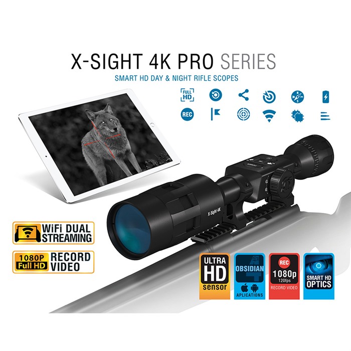 X-SIGHT 4K PRO 3-14X PRO SMART DAY/NIGHT SCOPE