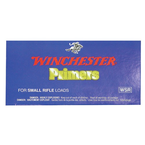 WINCHESTER - SMALL RIFLE PRIMERS