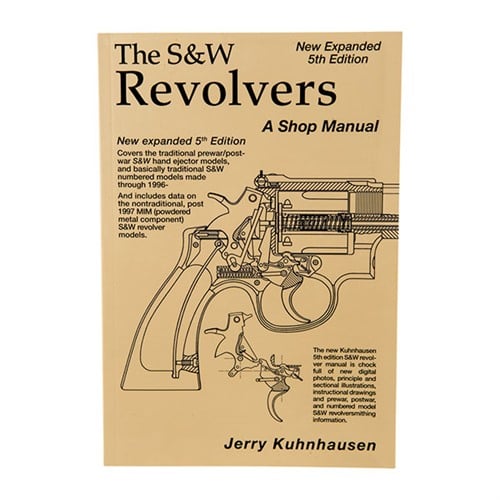 HERITAGE GUN BOOKS - S&W REVOLVER SHOP MANUAL- 5TH EDITION
