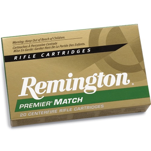 FEDERAL - Remington Premier Match 308 Win 168gr MatchKing BTHP 20/bx