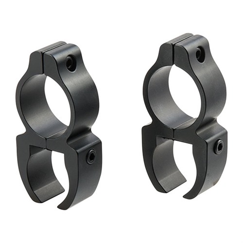 Leupold Rifleman 1 inch Aircraft Grade Aluminum See Through Scope Ring, Matte Black - 57323
