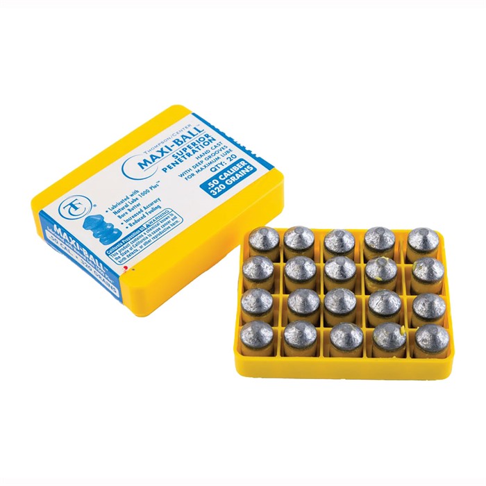 THOMPSON CENTER - ORIGINAL MAXI-BALL PRE-LUBE BULLETS