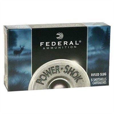 AMERICAN EAGLE - Federal Power Shok 410 2.5&quot; 1/4oz Slug 5/bx