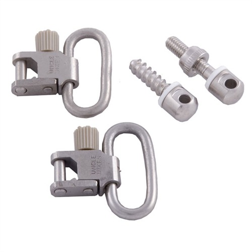 UNCLE MIKES - 115 NICKEL PLATED SWIVEL SET