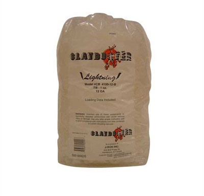 CLAYBUSTER - LIGHTNING 12 GAUGE CLAYBUSTER WAD 7/8 TO 1OZ