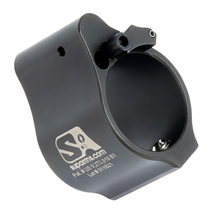 SUPERLATIVE ARMS LLC - AR-15 ADJUSTABLE GAS BLOCK .875&quot; SOLID