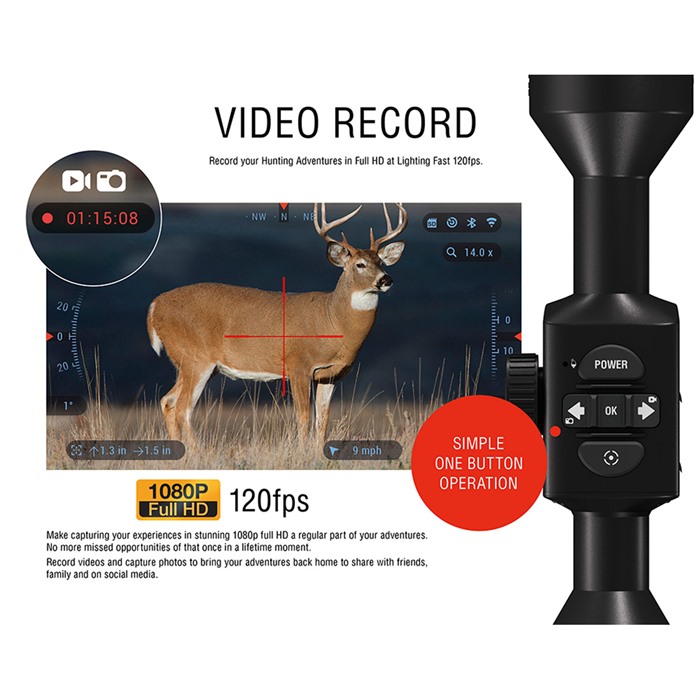 ATN XSIGHT 4K PRO 314X SMART DAY/NIGHT RIFLE SCOPE