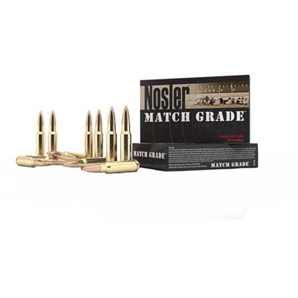 NOSLER, INC. - MATCH GRADE AMMO 223 REMINGTON 77GR HPBT