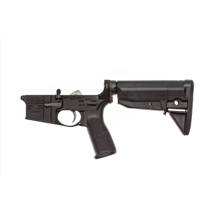 BRAVO COMPANY - AR-15 COMPLETE LOWER RECEIVER W/ BCMGUNFIGHTERâ„¢ STOCK