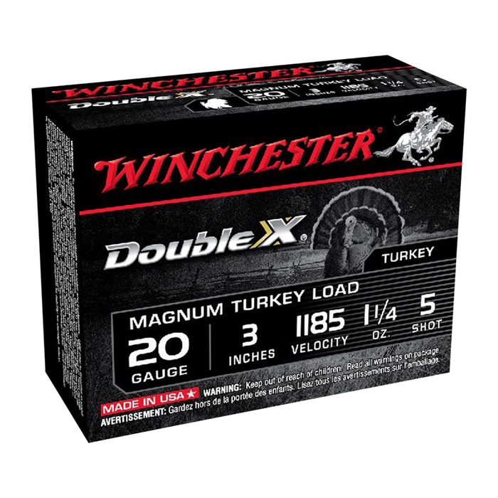 WINCHESTER - DOUBLE X MAGNUM TURKEY 20 GAUGE AMMO