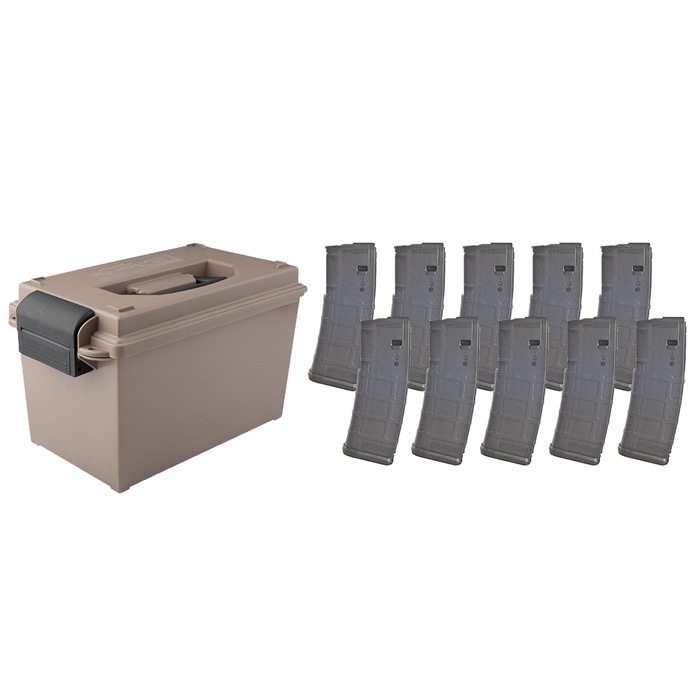 BROWNELLS BUNDLES - AMMO CAN W/ 10-PK 30-RD PMAGS