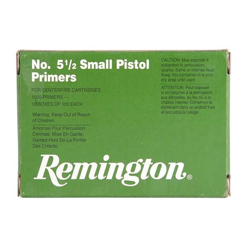 REMINGTON PRIMER 5-1/2 SMALL PISTOL MAGNUM 1000/BOX