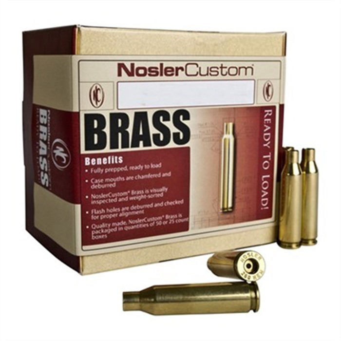 NOSLER, INC. - Nosler 338 Lapua Magnum Brass 25/Box