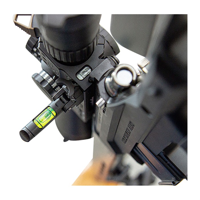Flatline Ops Sniper-X Accu/Level Scope Bubble Level - Articulating, Ambidextrous, High-Vis Green