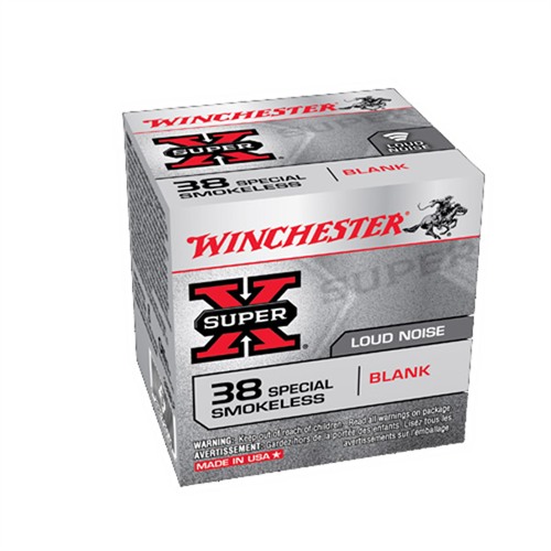 WINCHESTER - SUPER-X BLANK 38 SPECIAL HANDGUN AMMO