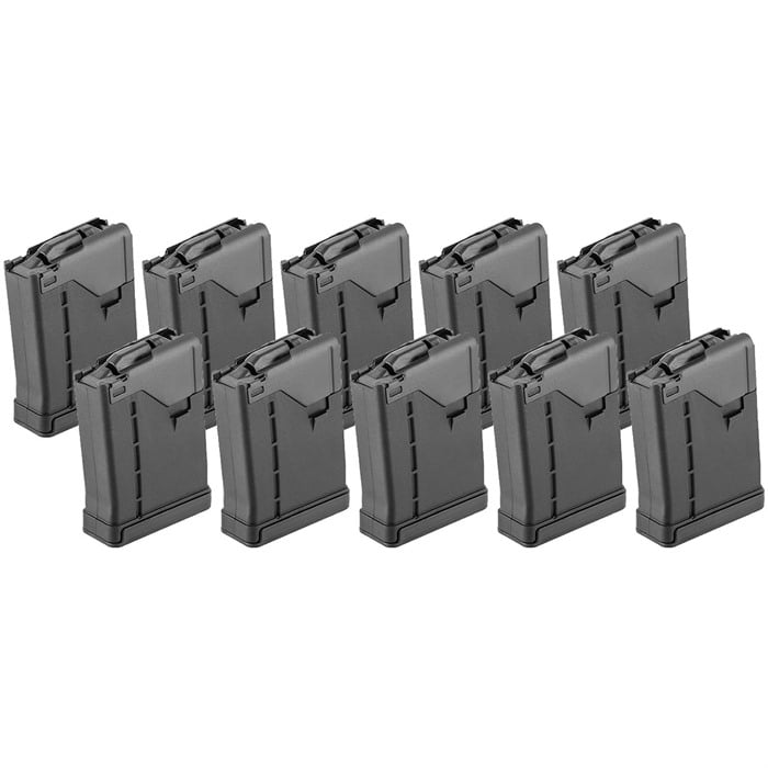 LANCER SYSTEMS - L5AWM OPAQUE BLACK 10-RD MAGAZINES