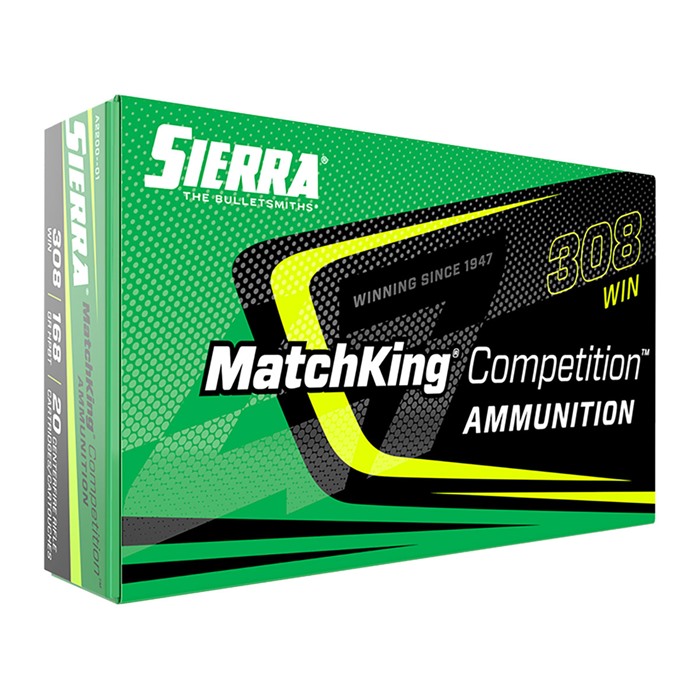 SIERRA BULLETS, INC. - MATCHKING COMPETITION 308 WINCHESTER AMMO