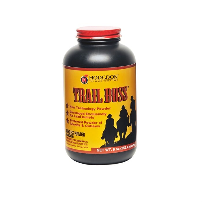 HODGDON POWDER CO Trail Boss 9oz Smokeless Pistol Powder
