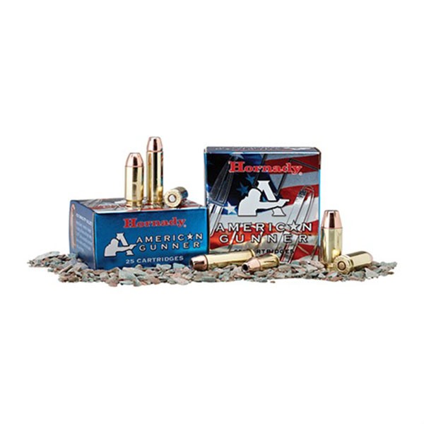 HORNADY - AMERICAN GUNNER 9MM LUGER AMMO