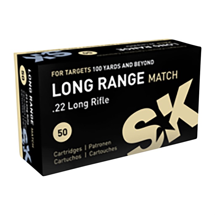 SK - SK LONG RANGE MATCH 22 LONG RIFLE AMMO