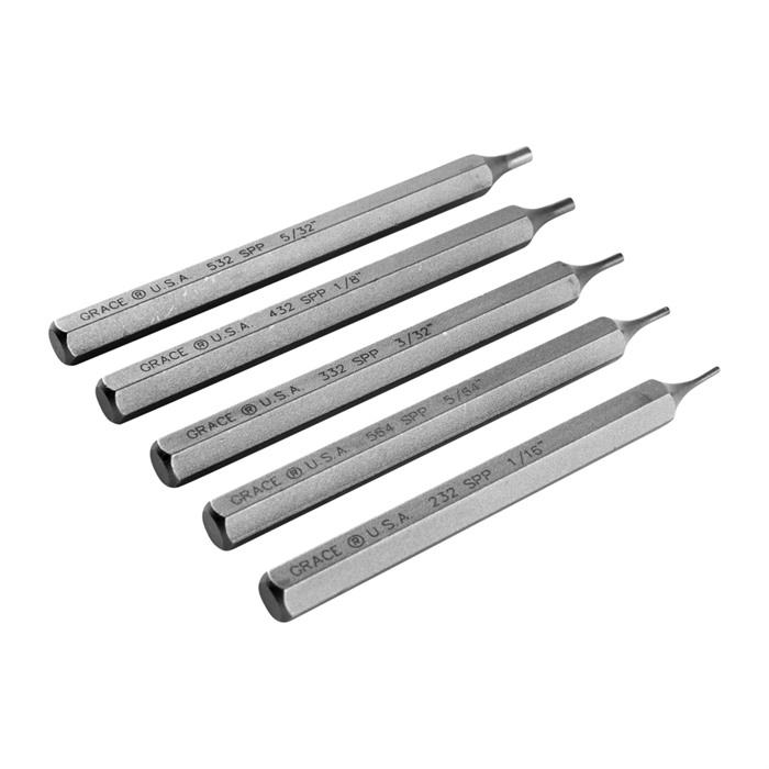 GRACE USA SHORT PIN PUNCH SET