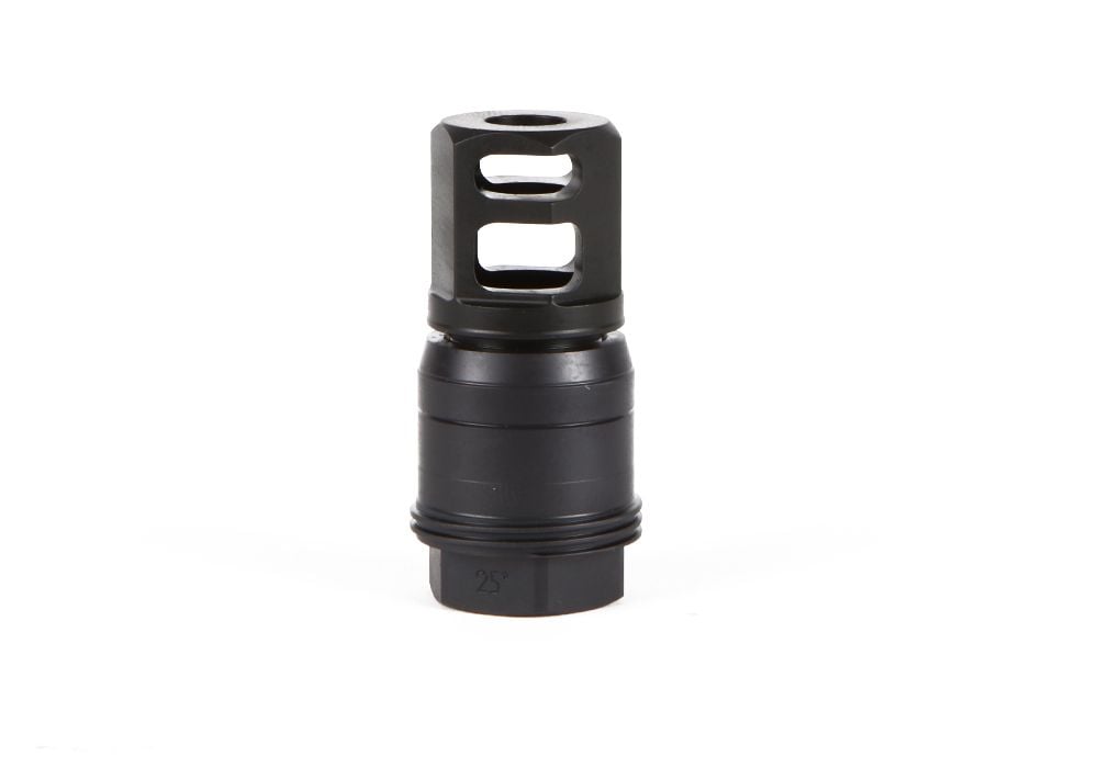 Sig Clutch-Lok 25 deg Tapered QD Muzzle Brake for Sig 5.56mm SLH/SLX - SL-556-12X28-25DEG-M