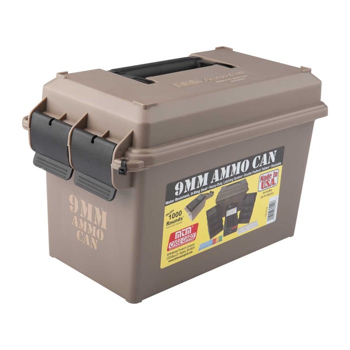 MTM - AMMO CAN 9MM POLYMER TAN