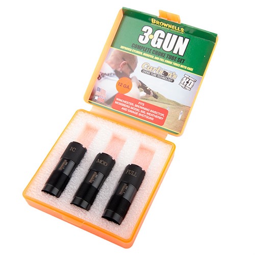 BROWNELLS - 12GA 3-GUN INVECTOR CHOKE TUBE SET