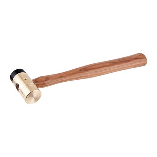 BROWNELLS PREMIUM 1" DELRIN TIPPED BRASS HAMMER