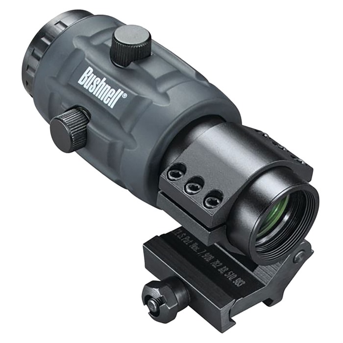 BUSHNELL - AR OPTICS TRANSITION 3X MAGNIFIER W/FLIP-TO-SIDE MOUNT