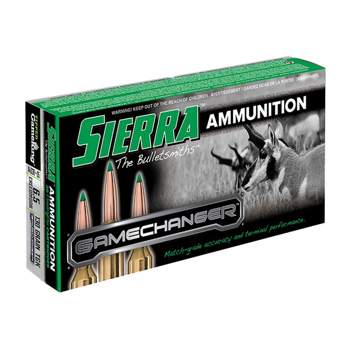 SIERRA BULLETS, INC. - GAMECHANGER 6.5MM CREEDMOOR AMMO