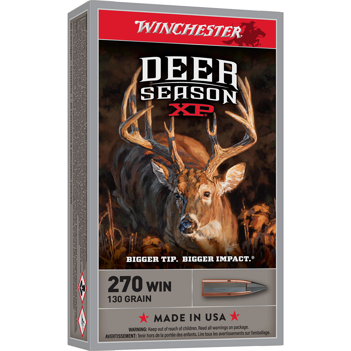 WINCHESTER DEER SEASON XP 270 WINCHESTER RIFLE AMMO