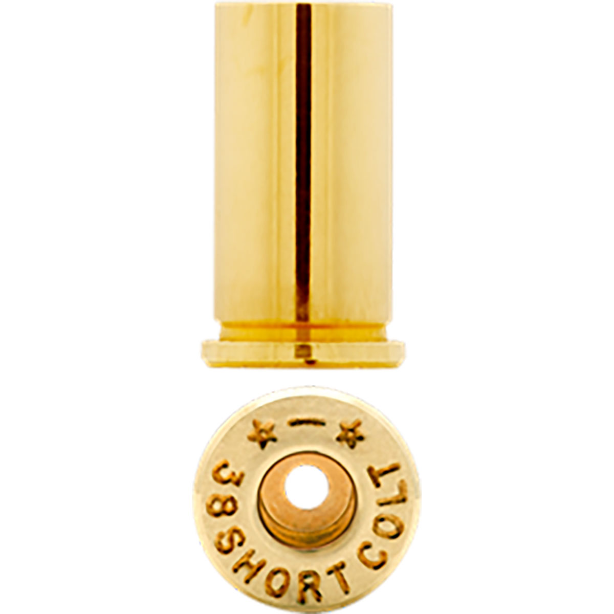 Starline Brass 38 Short Colt Unprimed Bag of 100