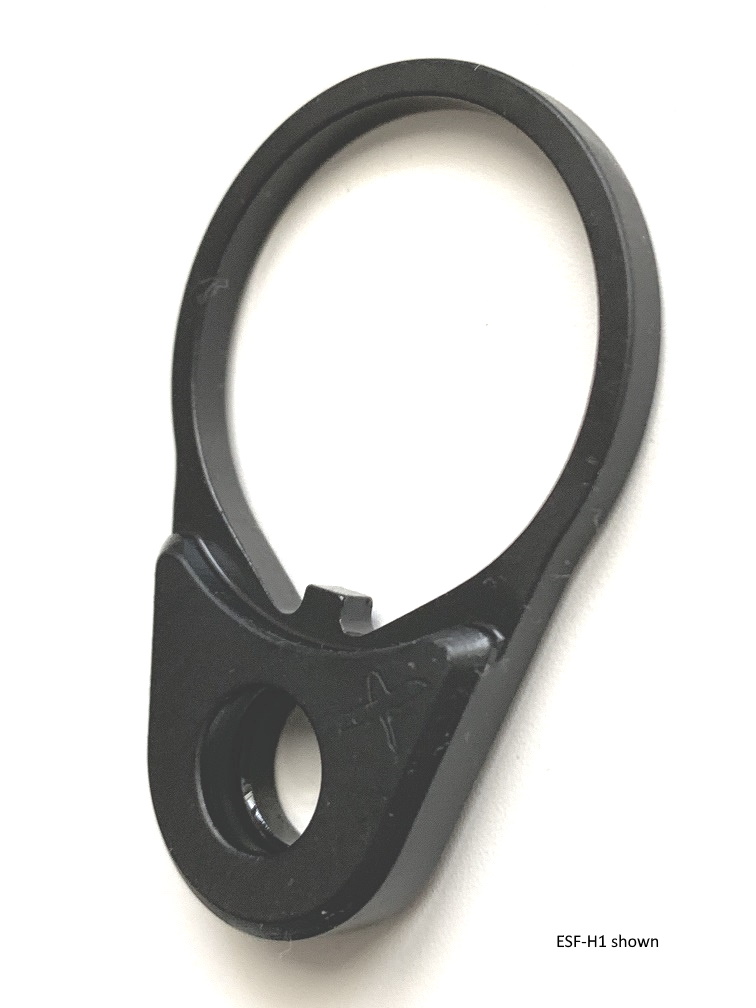 FORWARD CONTROLS DESIGN LLC - Sling Adapter End Plate, Hvy, 1 Socket DLC BLK