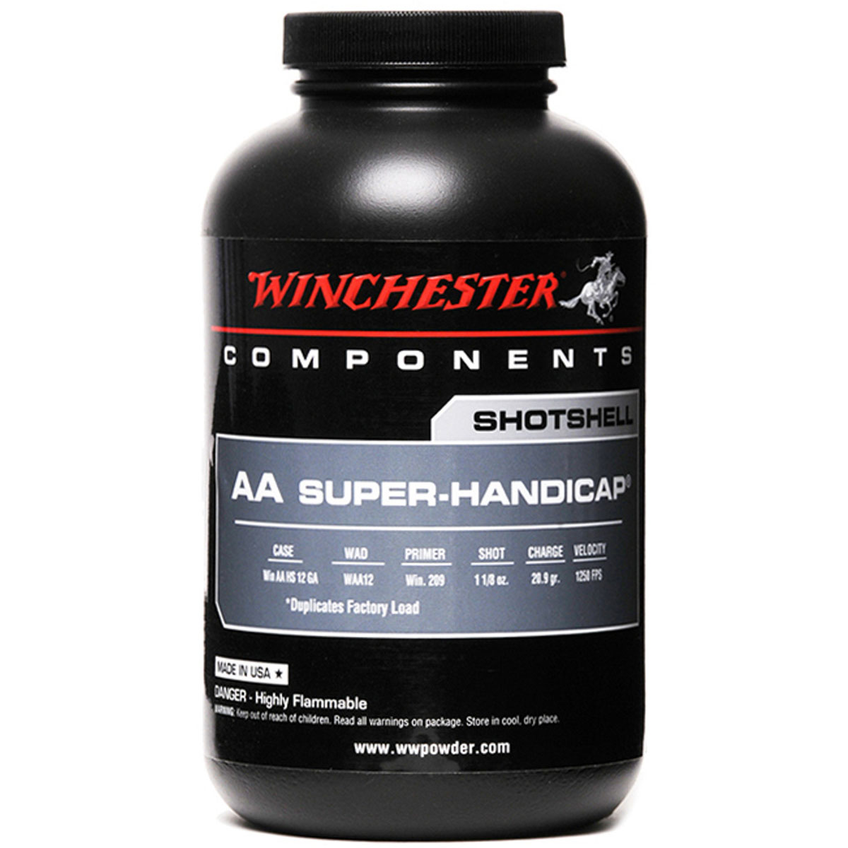 WINCHESTER - SUPER HANDICAP SMOKELESS SHOTSHELL POWDER