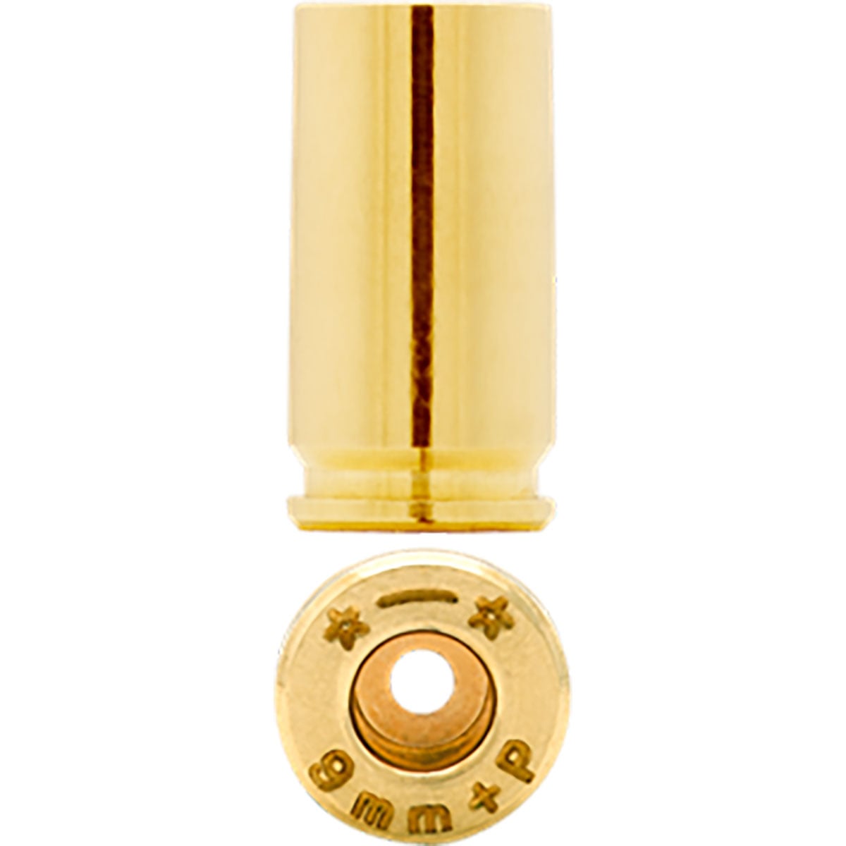 Starline Brass 9MM Luger +P Unprimed Bag of 100