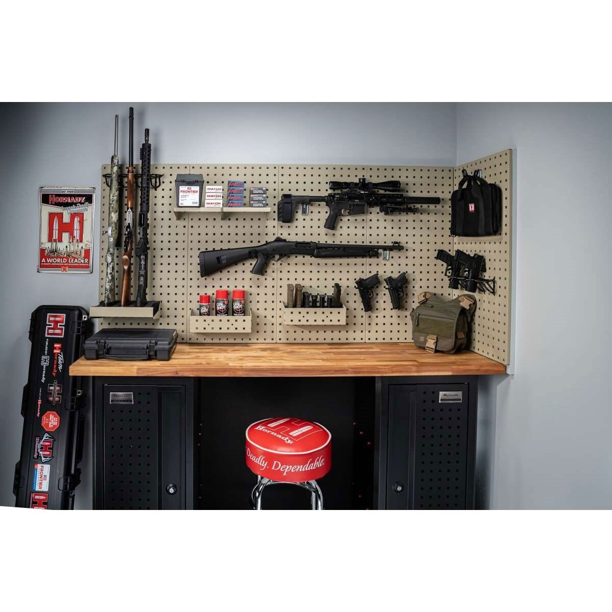 HORNADY SQUARELOK HORIZONTAL GUN RACK