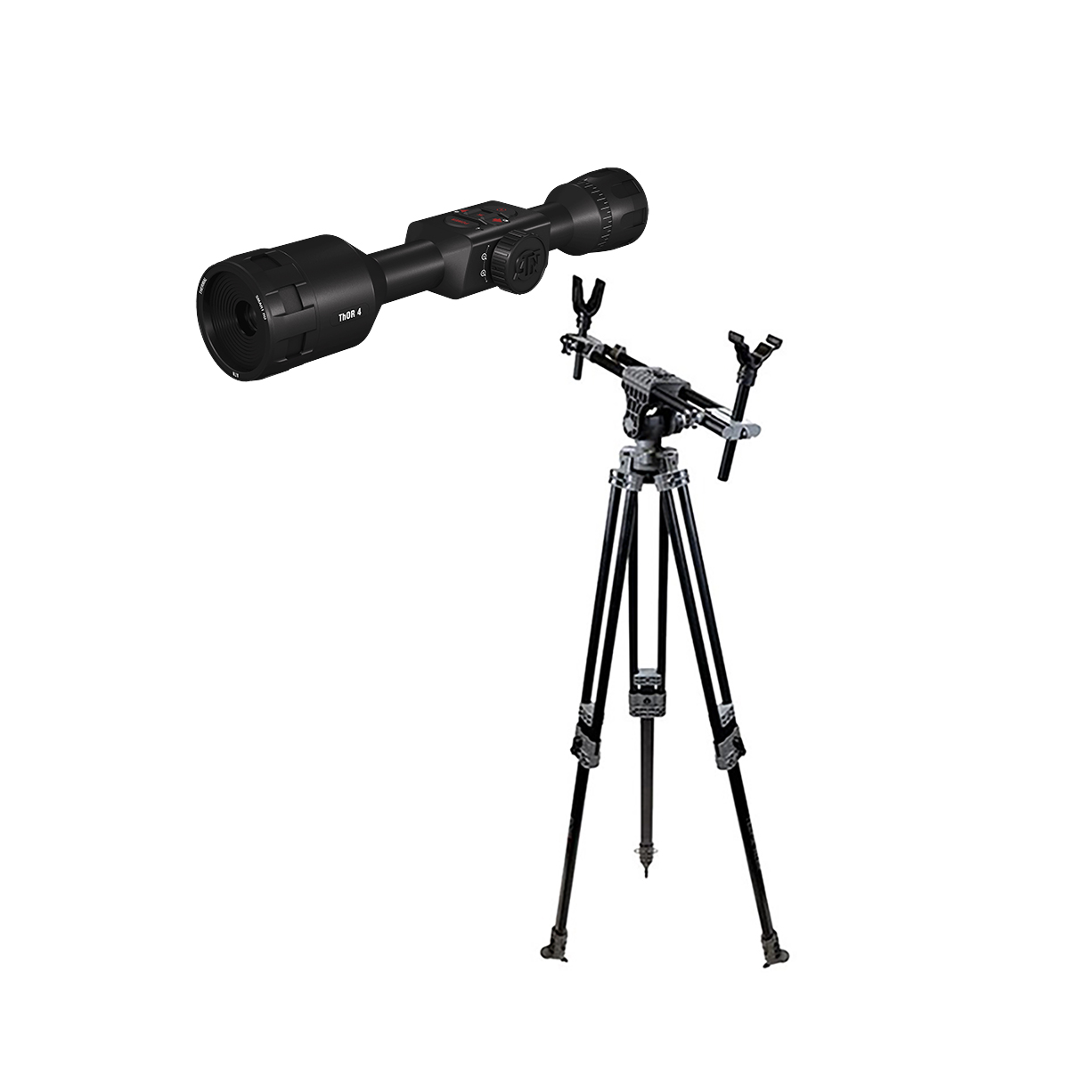ATN - THOR 4 1-10X 640X480 THERMAL SCOPE WITH BOG FIELDPOD