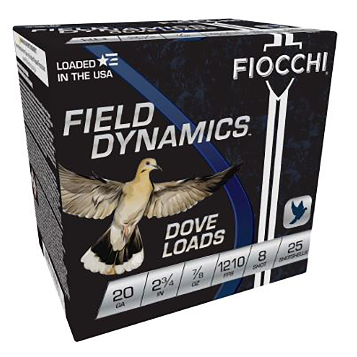 FIOCCHI AMMUNITION - FIELD DYNAMICS DOVE LOAD 20 GAUGE SHOTGUN AMMO