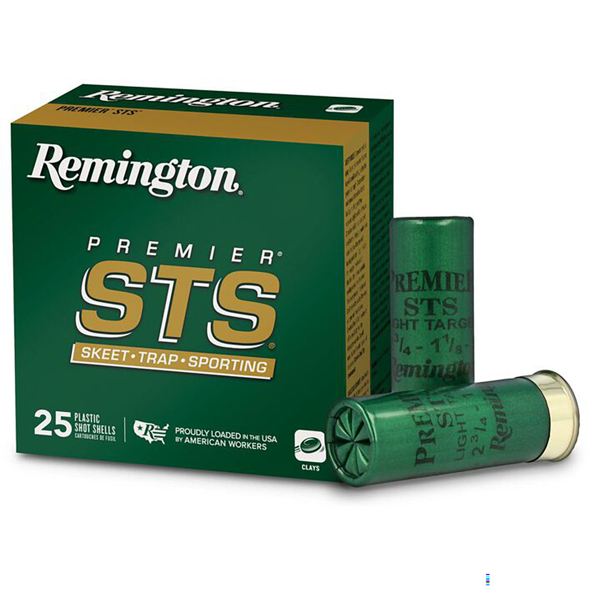 REMINGTON Premier STS Target 12 Gauge 2-3/4" 1-1/8oz #9 Shot 25/Box