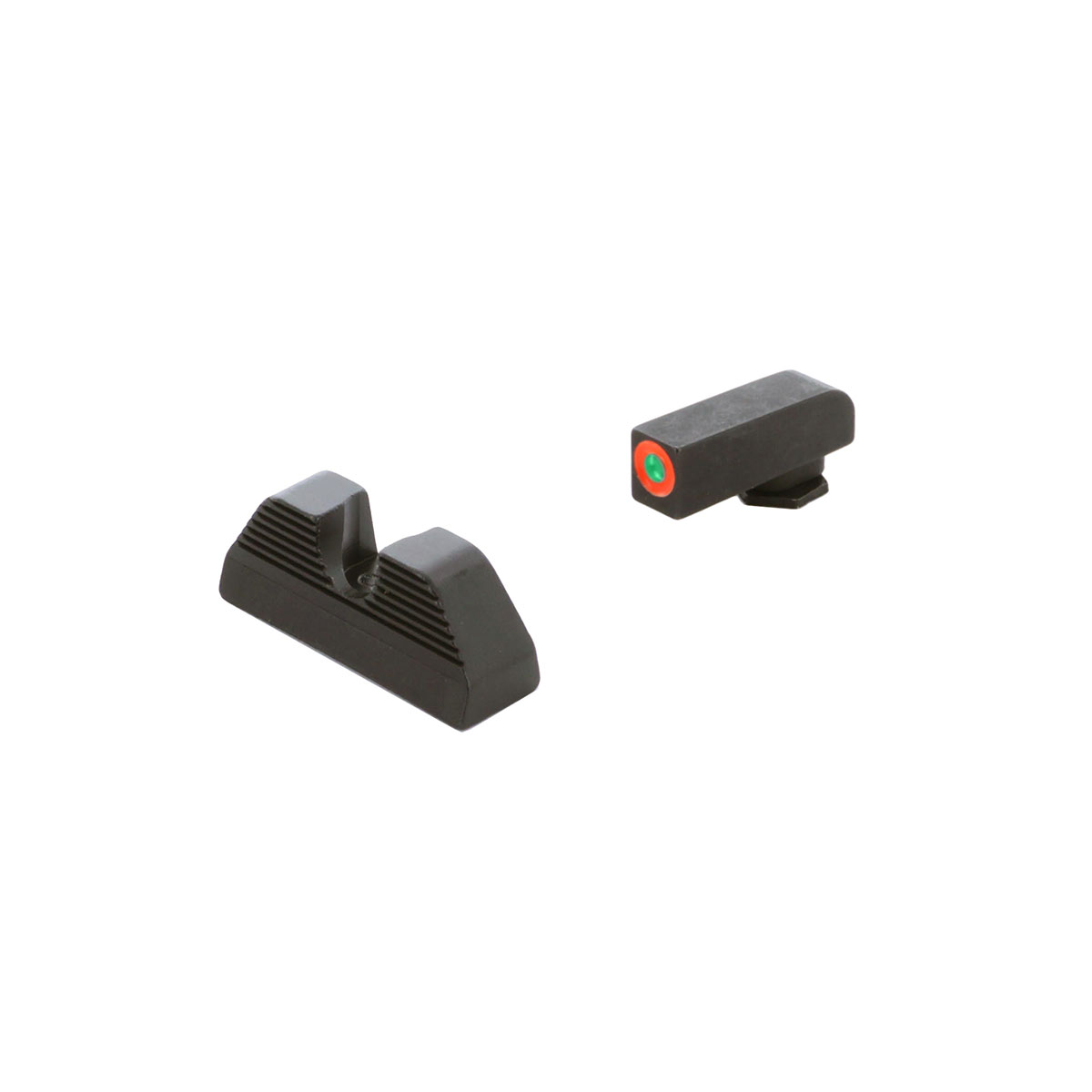 thumbnail image 2 of Night Fision Tritium Night Sight Set (GLK001007OGZ) For Glock – U-Notch Rear, Fits 17,19,22,23,26,27,34,35 2 of 3